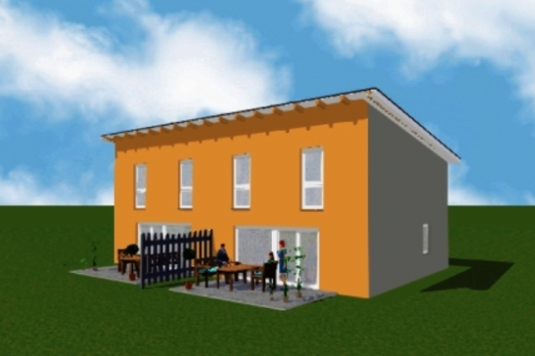 Izdelava projektne dokumentacije - stanovanjska hiša - dvojček